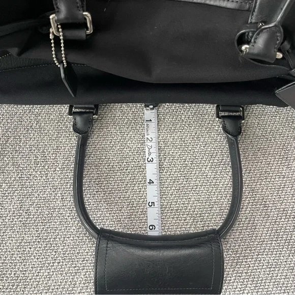 Coach Sleek Black Men's Duffel Bag - Picture 10 of 16